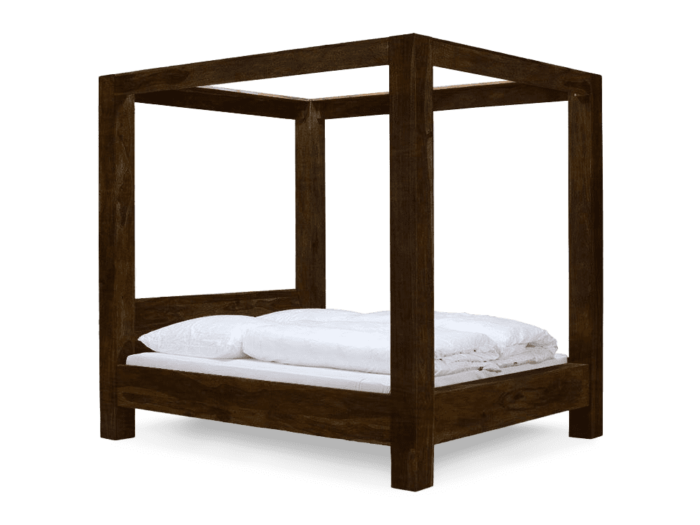 Solid Wood Bust Poster Bed Buy Wooden Poster Beds Online , Buy Beds