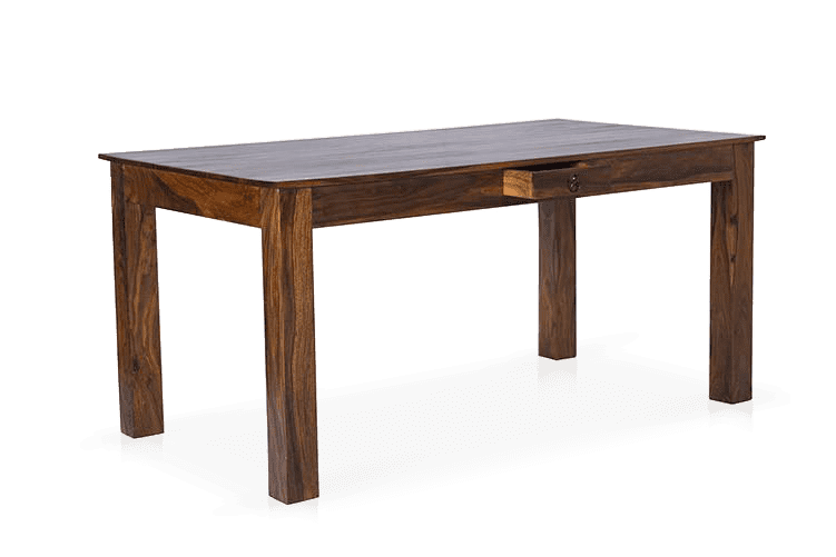 Buy solid wood Turner Dining Table with Drawers online in India @ Insaraf.com – Saraf Furniture