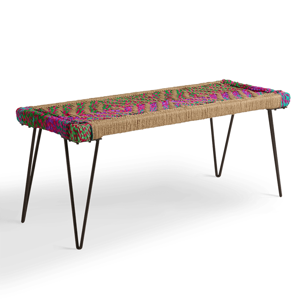 Wooden Rajasthani Charpai Bench Bed
