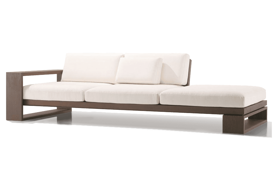 Solid Wood Capital Lounger