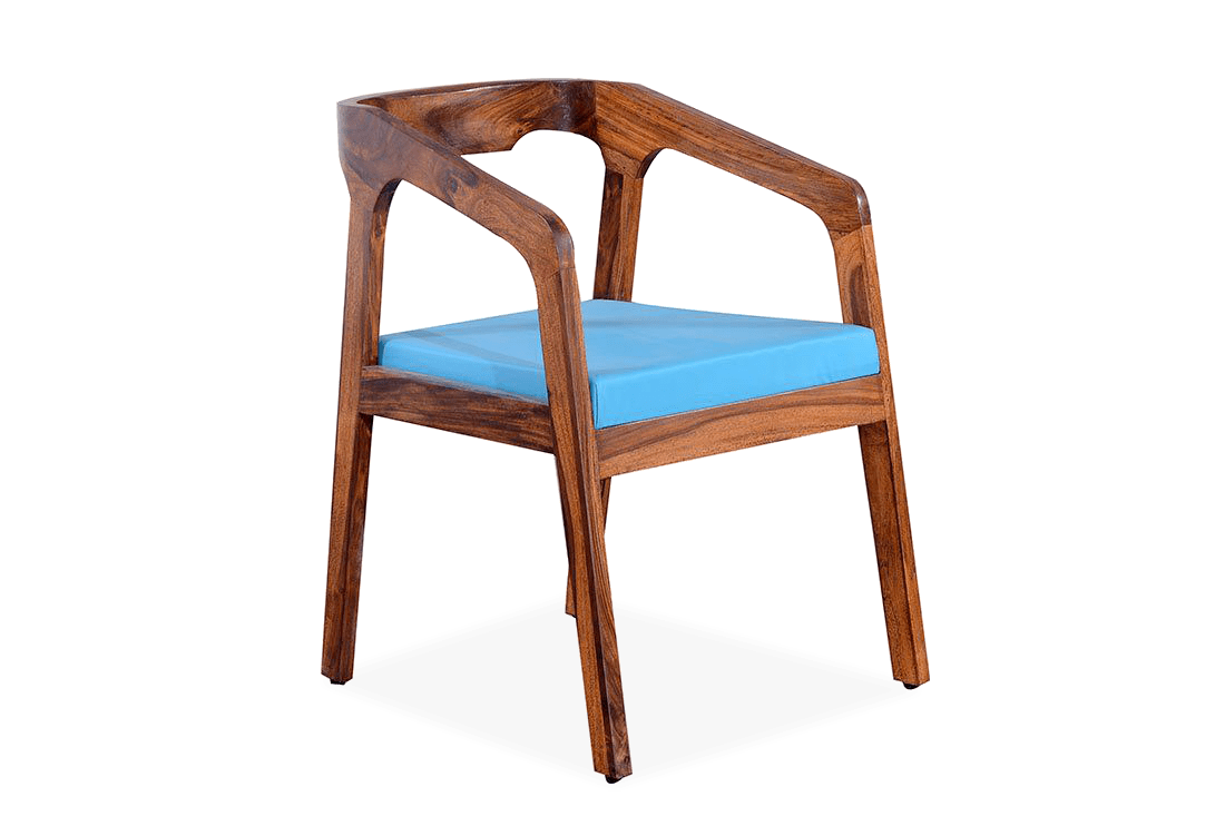 Solid Wood Study Chair Made in sheesham wood. Saraf Furniture