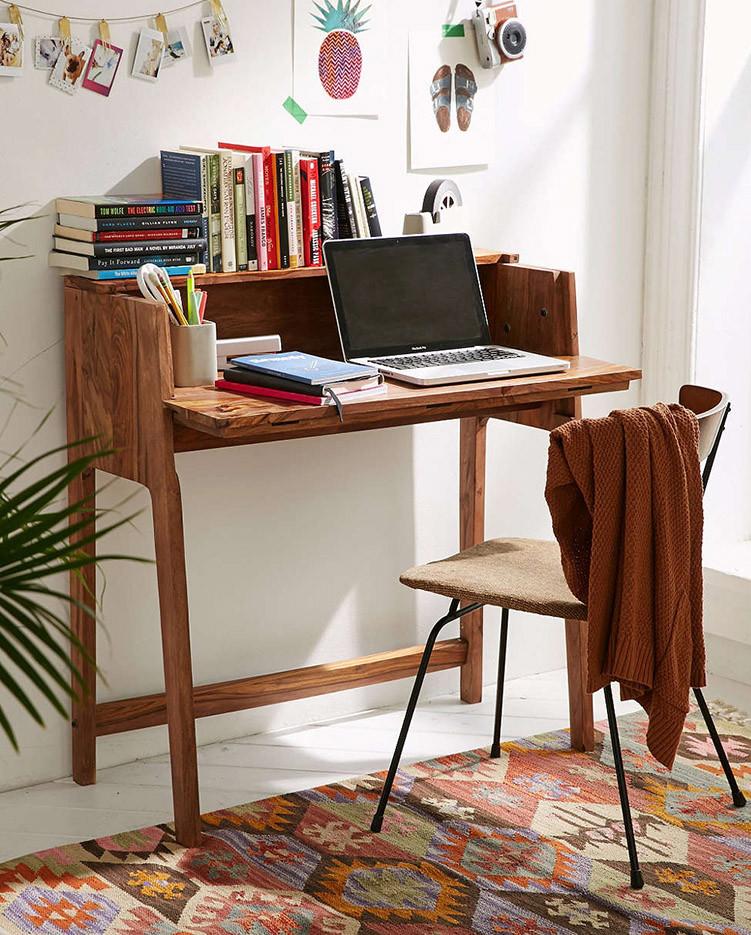 Buy Solid Wood Slant Writing Study Table Online New Launches