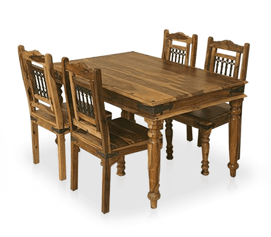 Jali Dining Table - Solid Wood Furniture , Buy Dining Table Online ...