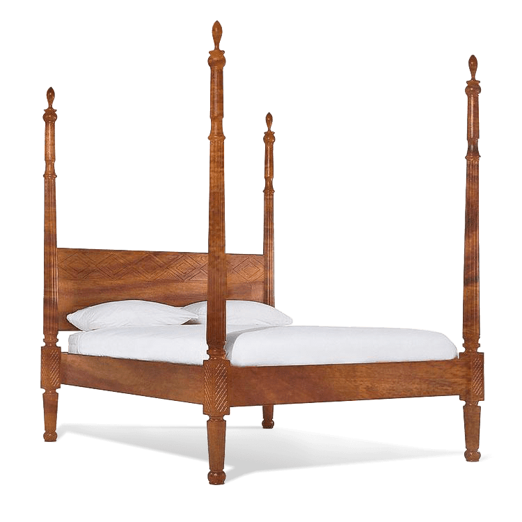 Buy Solid Wood Poster Bed Maharaja Bed Online In India New Bed