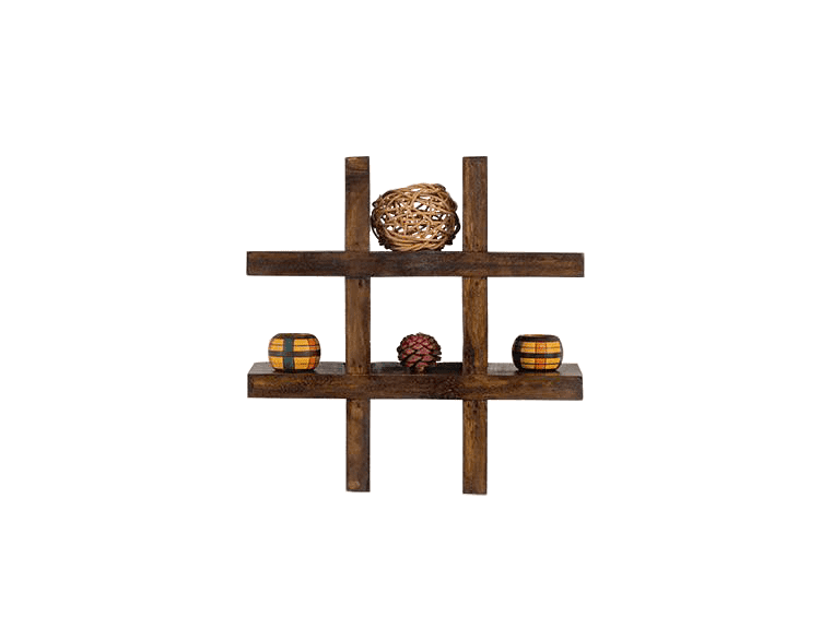Solid Wood Wall Stand