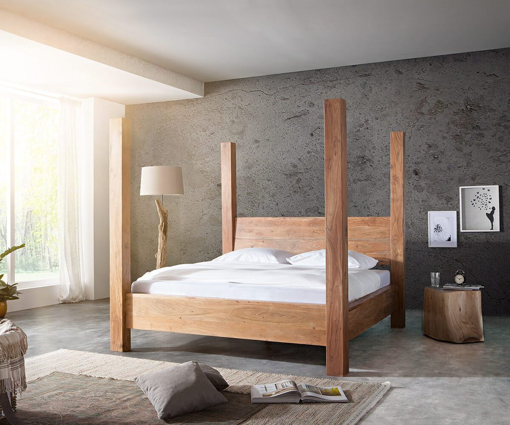 Solid Wood Hogan Poster Bed