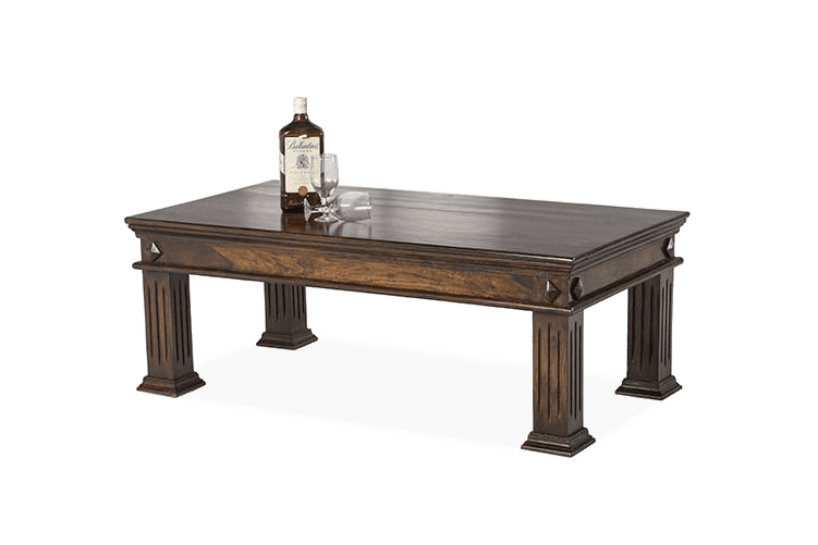 Solid Wood Maharaja Coffee Table - Buy Furniture Online India – Saraf ...