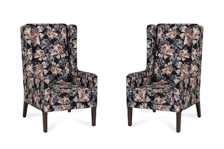 Set of 2 Europea October Wing Chair