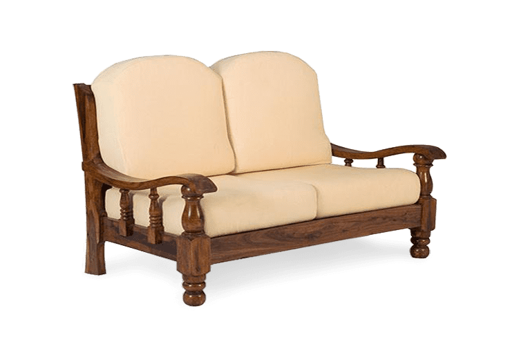 Solid Wood Maharaja Grand Sofa 2 Seater