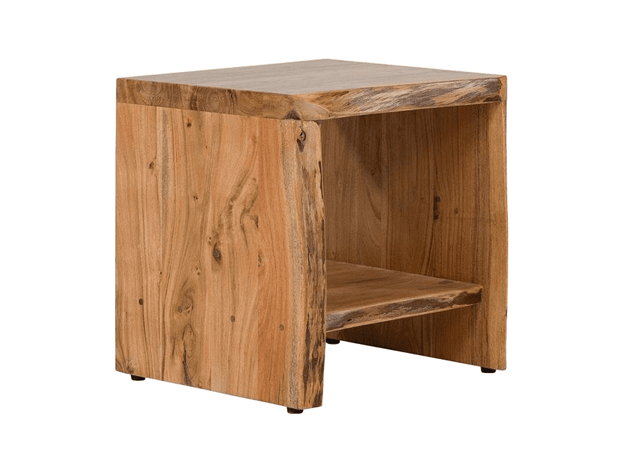 Solid Wood INDIANA Bedside Table