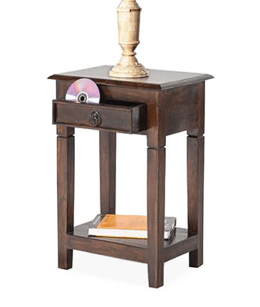 Solid Wood Jaipur Bedside Table