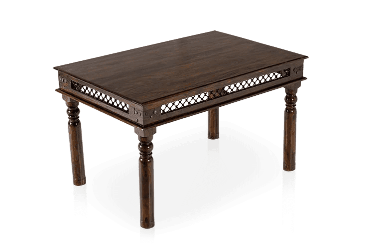 Solid Wood Jali Dining Table