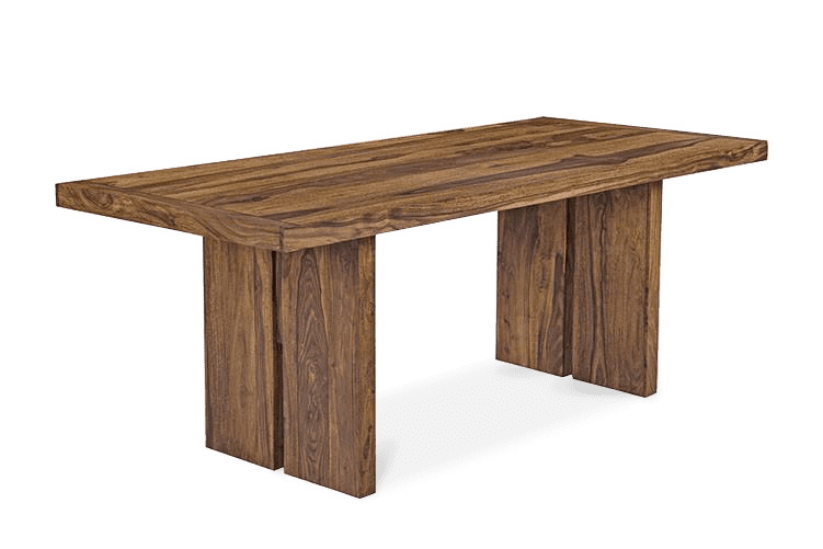 Solid Wood Capital Dining Table