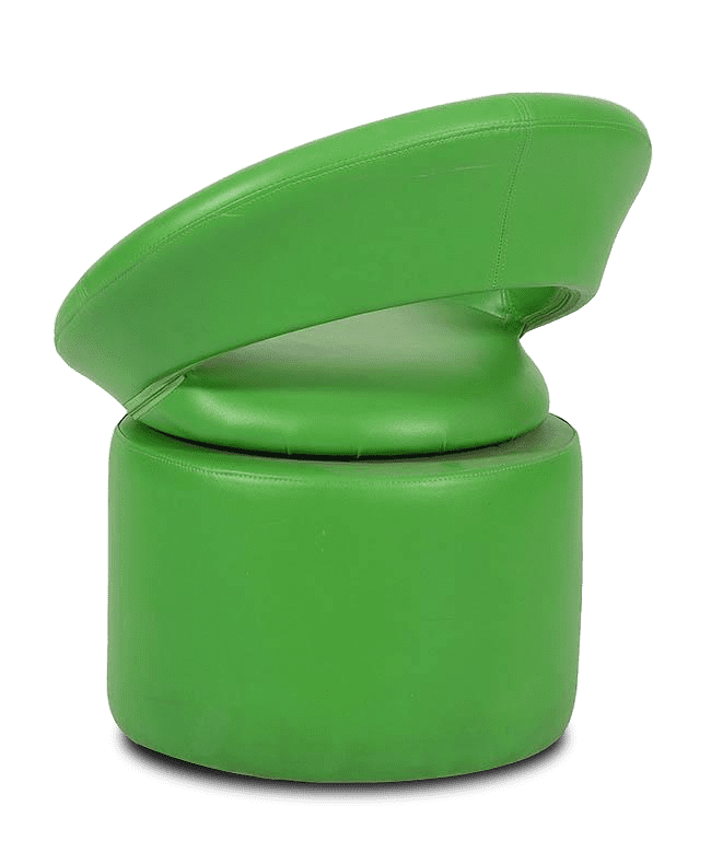 Introducing new Revolving lobby/ lounge chair fly green chair|Saraf ...