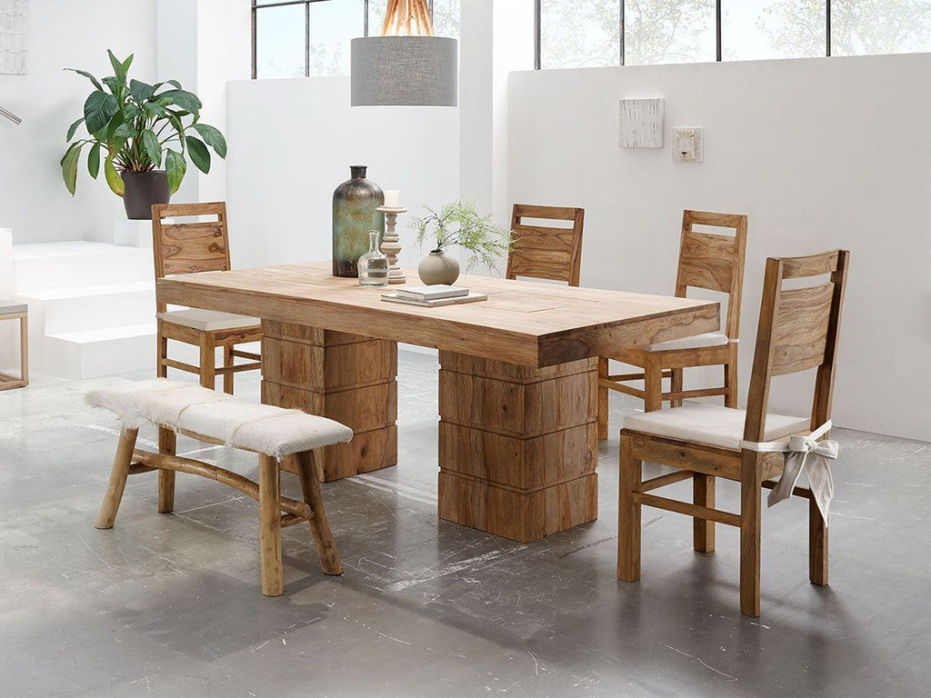 Solid Wood New Frozen Dining Set