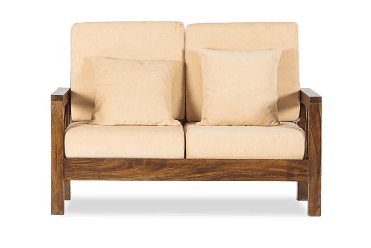 Solid Wood Made Crossia 2 Seater Sofa