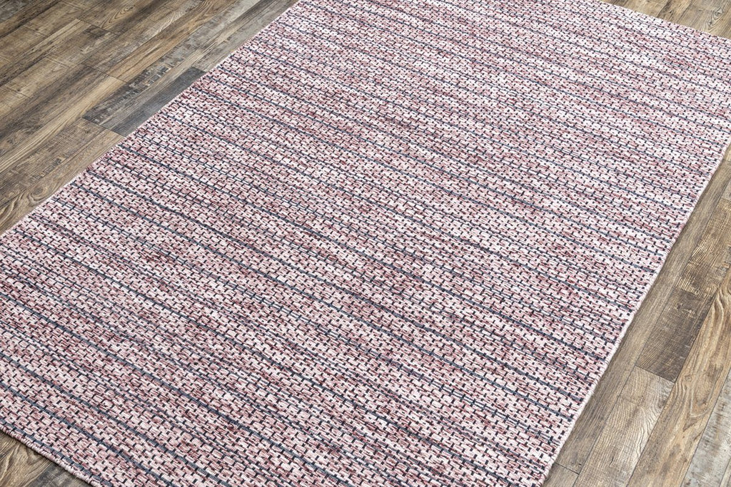 Adira Maroon Wool Handloom Carpet