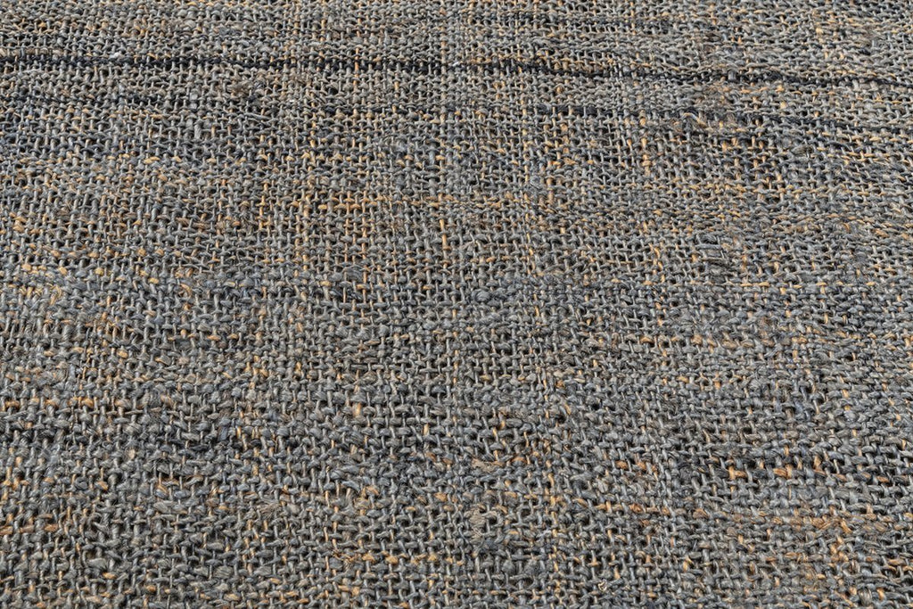 Alma Grey Jute Handwoven Panja Dhurrie