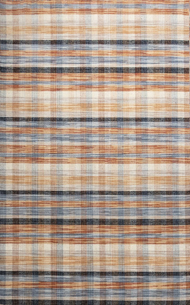 Banbury Rust Wool Handloom Dhurrie