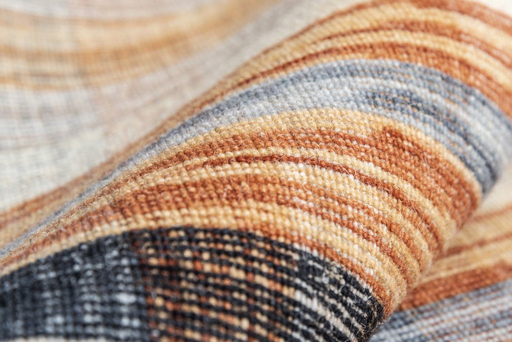 Banbury Rust Wool Handloom Dhurrie