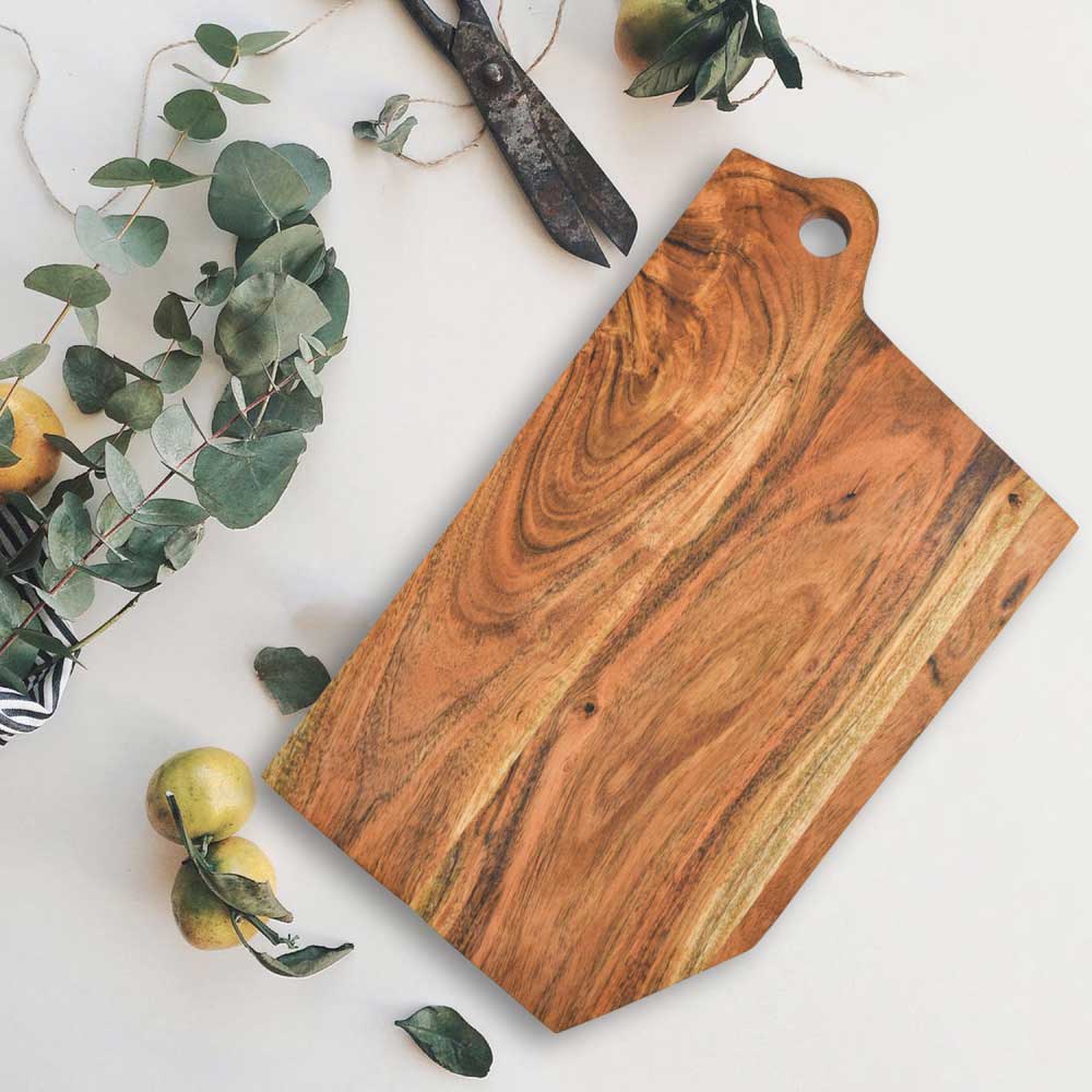 Solid Wood Atistic Chopping Board/Cheese Platter