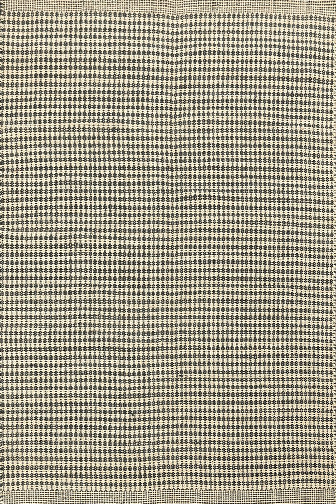 Leela Beige.Black Shuttle Weave Durrie