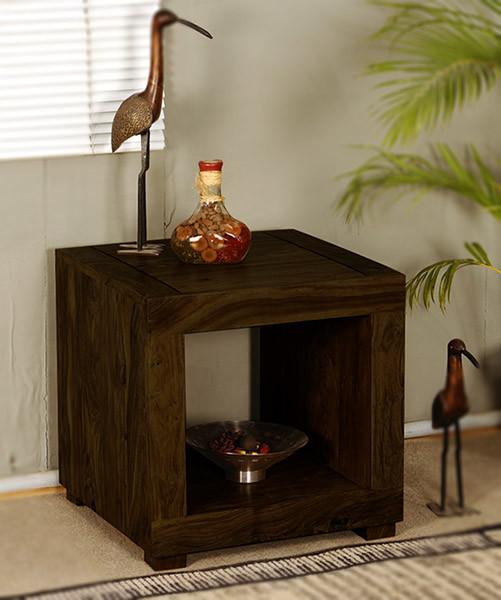 Solid Wood New Kuber Lamp Table