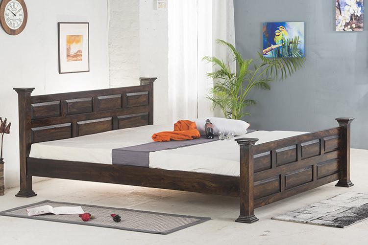 Solid Wood Jaipur Bed