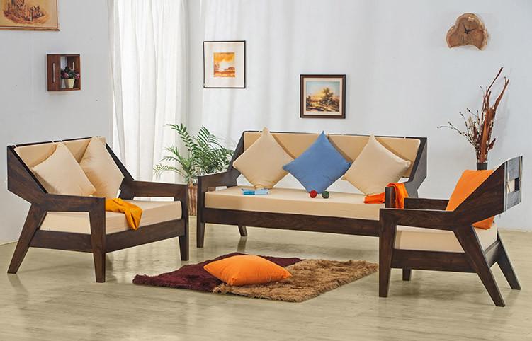Solid Wood ETER Sofa Set
