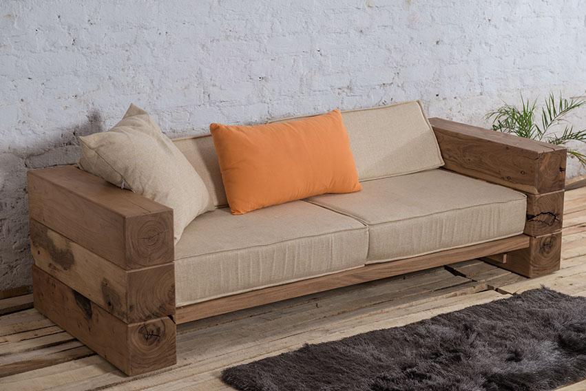 Solid Wood INDIANA Hung Sofa