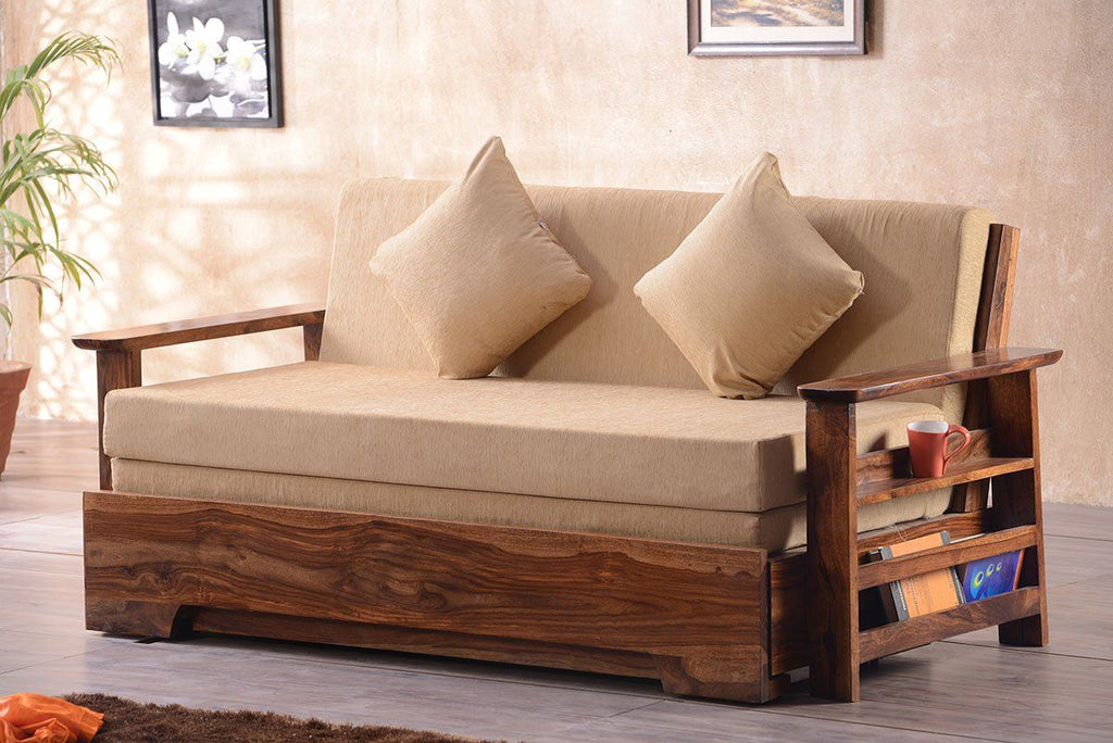 Solid Wood Avon Sofa cum Bed