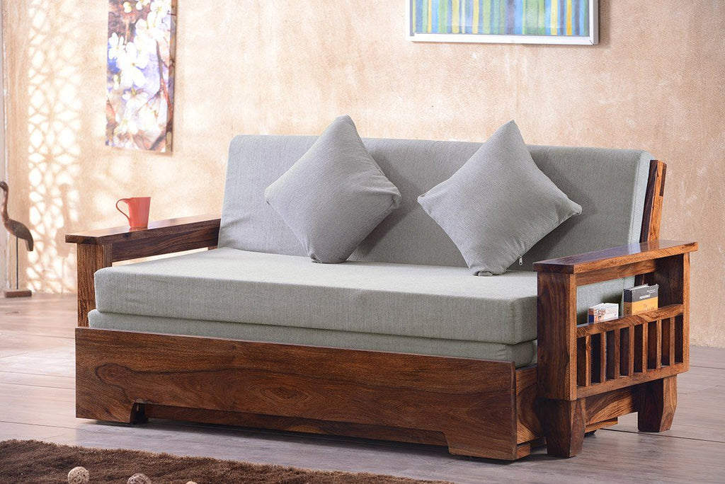 Solid Wood Jodhpur Sofa cum Bed