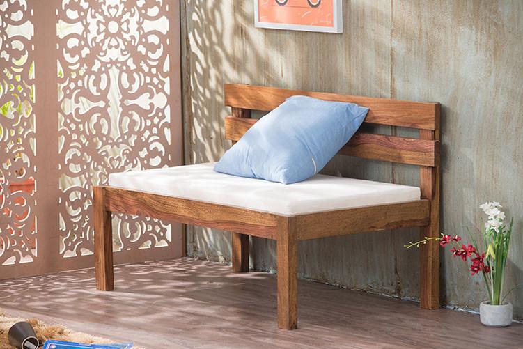2 Seater - Solid Sheesham Wood Charlie Sofa Set