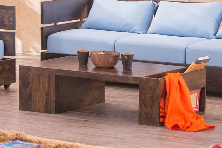 Solid Wood Voted Coffee Table with Storage