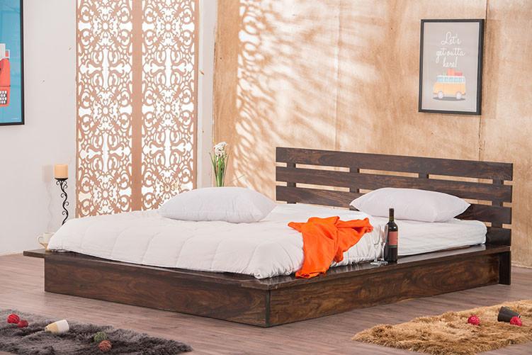 Solid Wood Franco Platform Bed