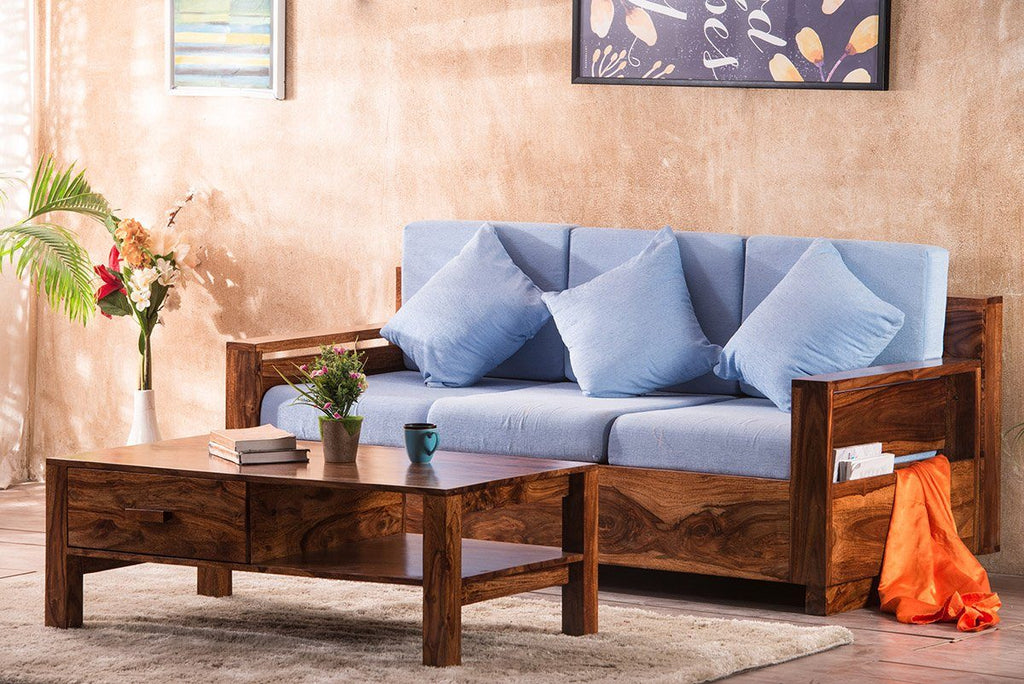 Solid Wood Dalton Sofa Set