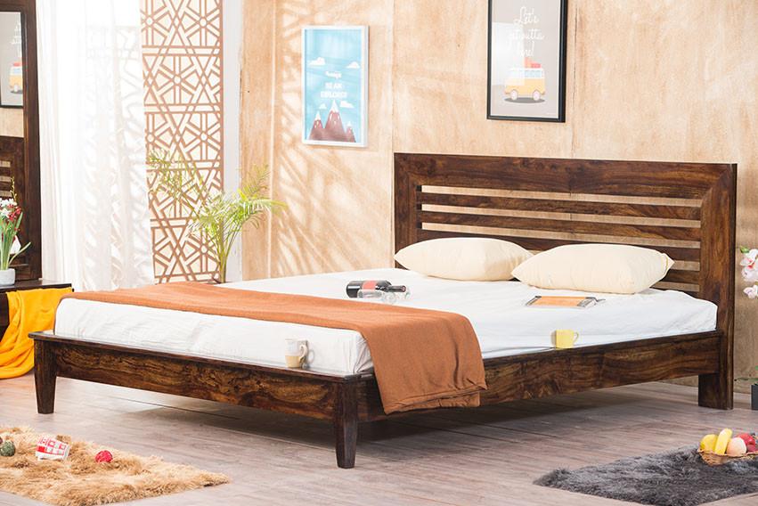 Solid Wood Elate Bed