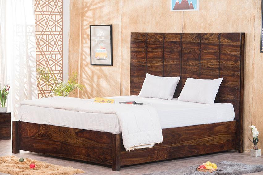 Solid Wood LORD Bed with Storage