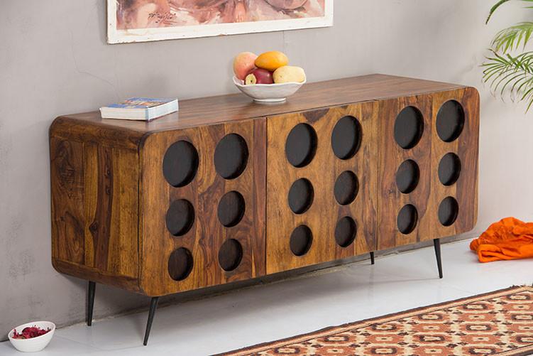 Solid Wood Clarion Tv Unit Sideboard