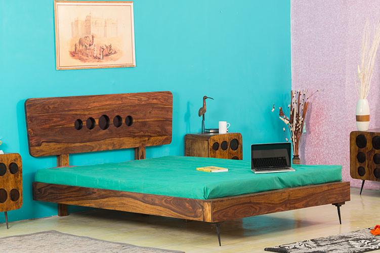 Solid Wood Clarion Bed