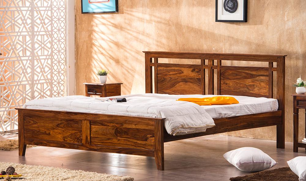 Solid Wood Teffe Bed