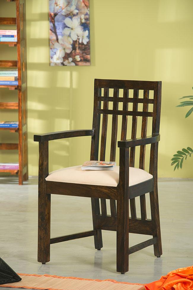 Buy Solid Wood Kuber Easy Chair Online in India Latest Sofa