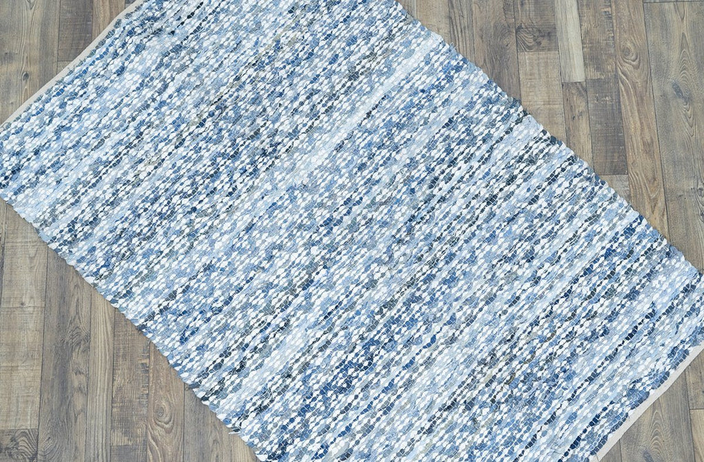 Elton Denim Blue Baided Rug Durrie