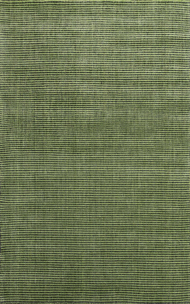 Esme Green Wool Handloom Carpet