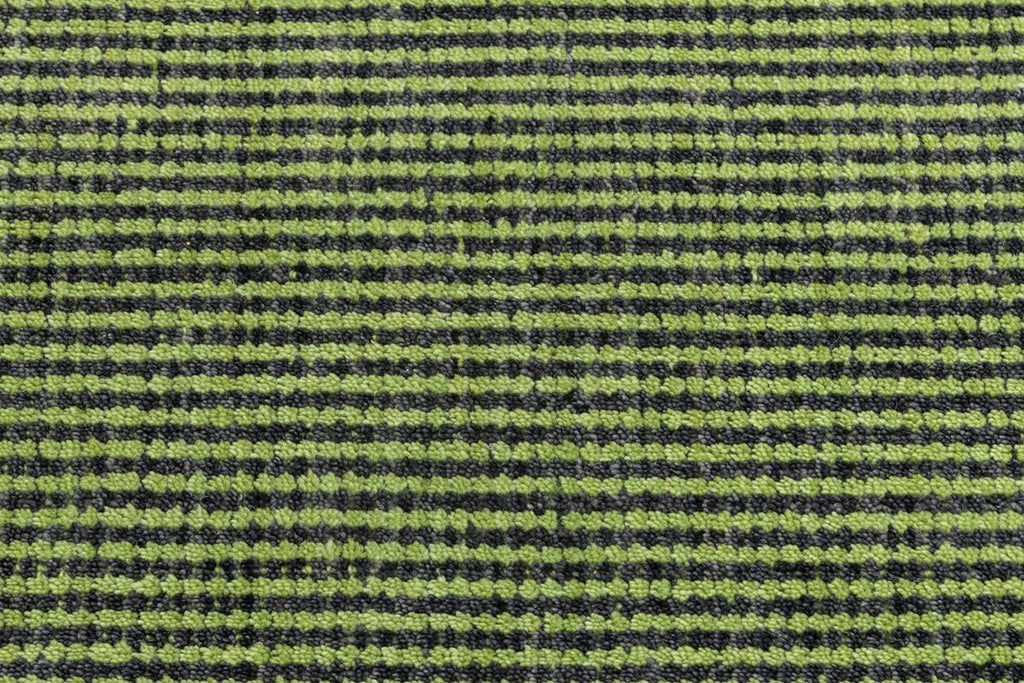 Esme Green Wool Handloom Carpet