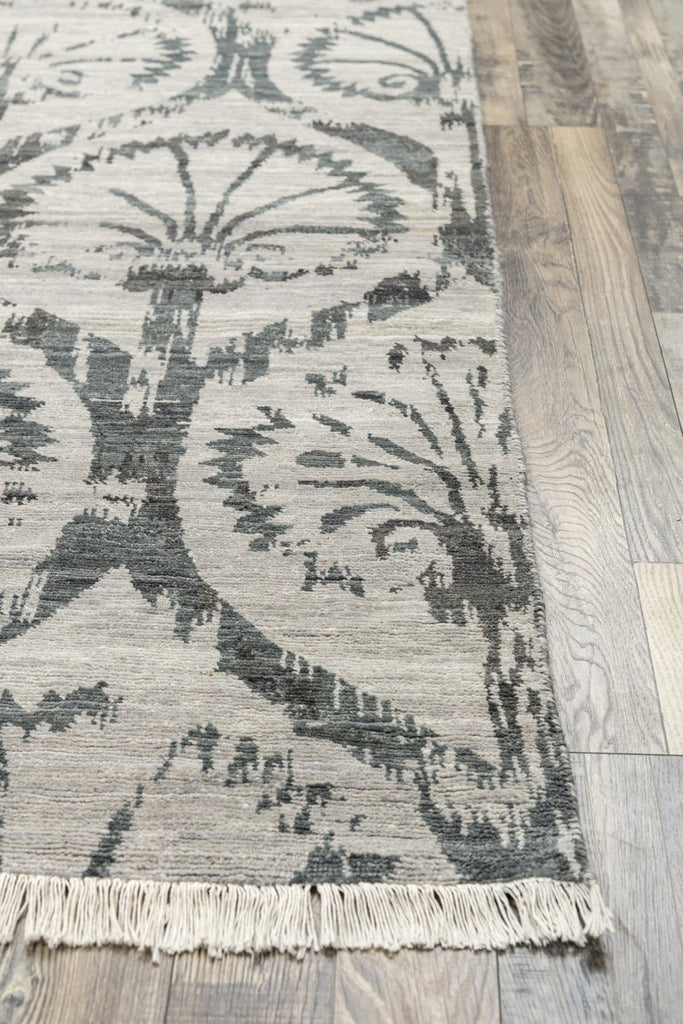 Luxury - Sinclaire Grey New Zealand Wool Hand Knotted Premium Carpet