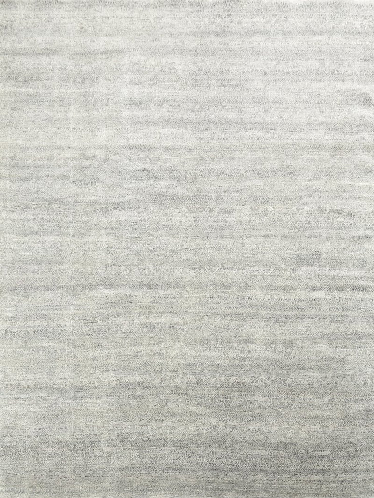 Luxury - Brienne Grey New Zealand Wool Hand Knotted Premium Carpet