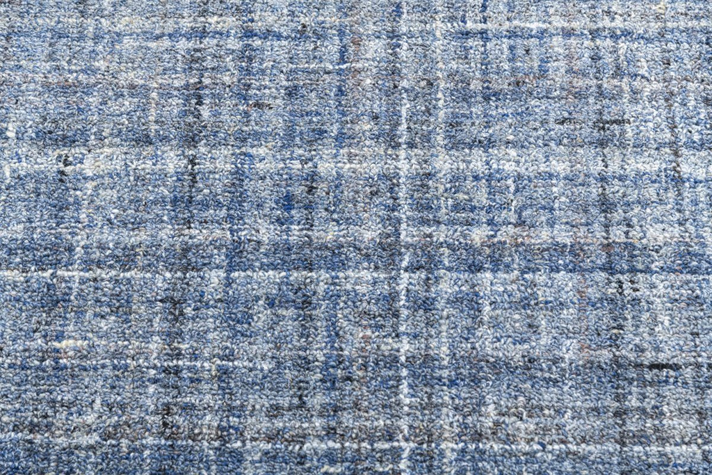 Gemma Blue Wool Hand Knotted Premium Carpet