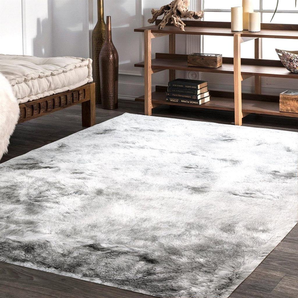 Paradise Silver Table Tufted Carpet with Latex Backing