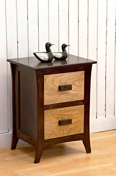 Solid Wood Y Contrast Bedside